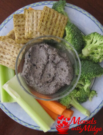 High-Protein Black Bean Lime Dip (Vegan)