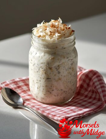 Coconut Cream Pie Overnight Oats
