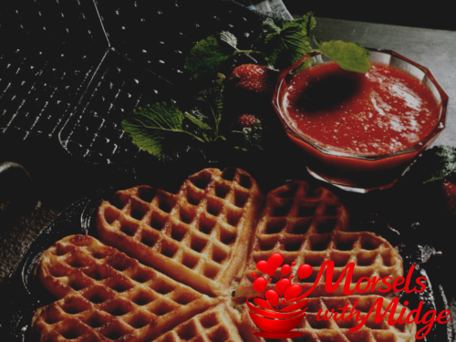 Midge’s 3-Ingredient Protein Waffles