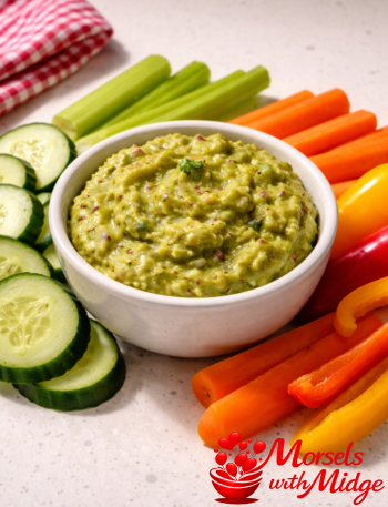 Guacamole with Assorted Vegetables
