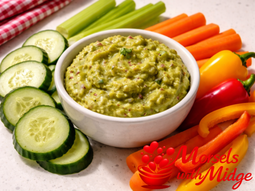 Guacamole with Assorted Vegetables