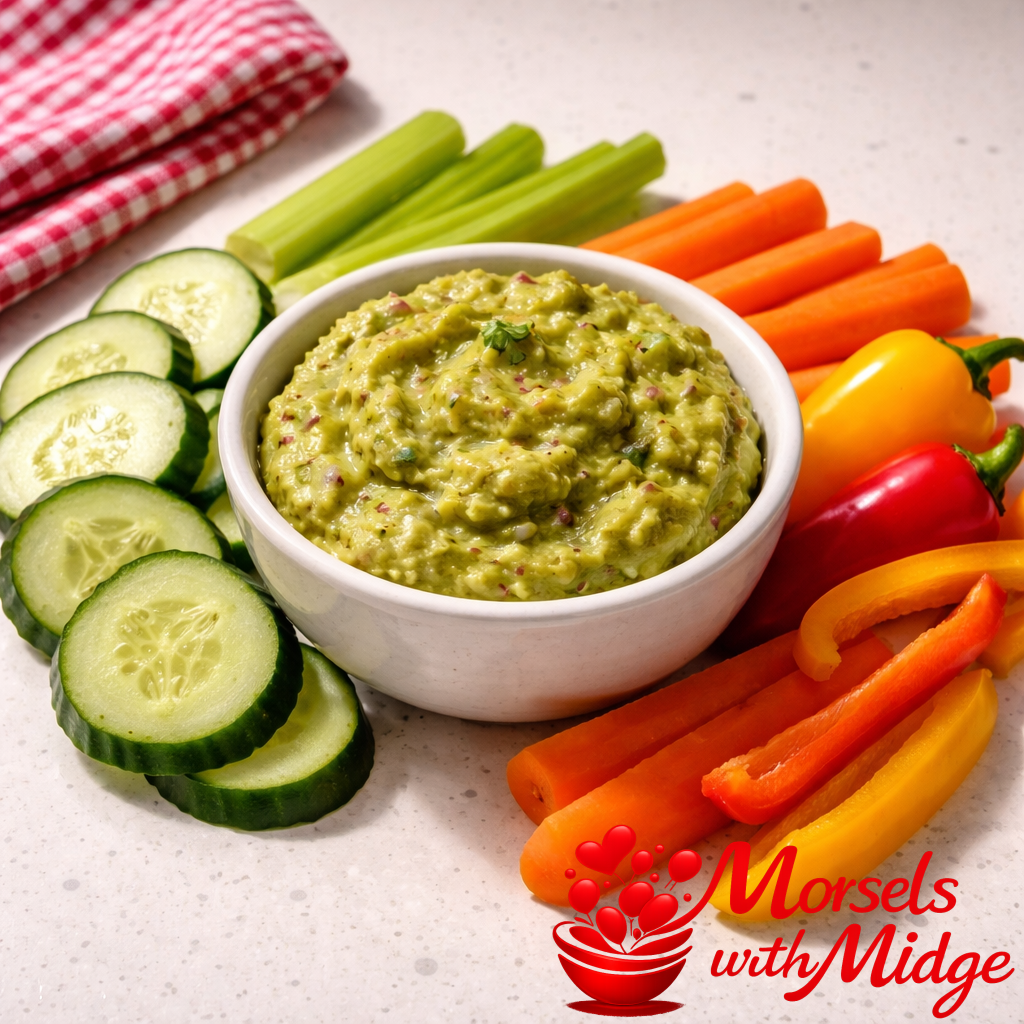 Guacamole with Assorted Vegetables