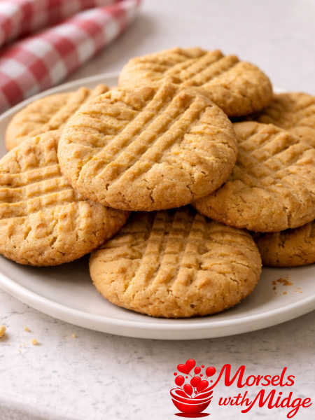 Midge’s 2-Ingredient Peanut Butter Cookies