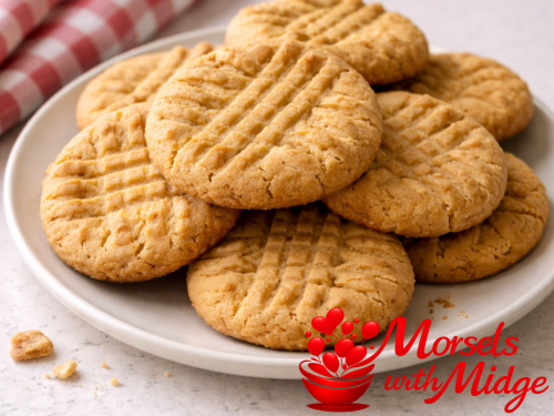 Midge’s 2-Ingredient Peanut Butter Cookies