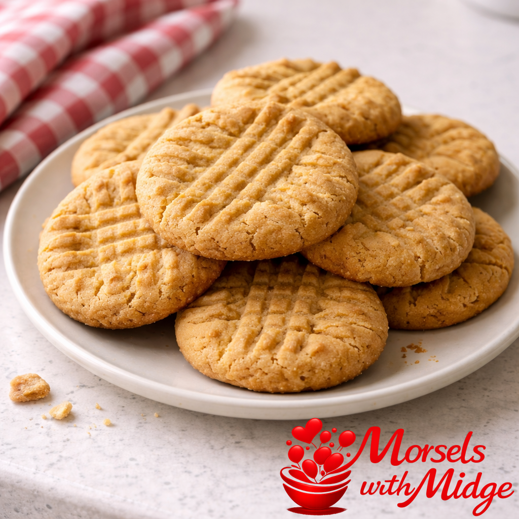 Midge’s 2-Ingredient Peanut Butter Cookies