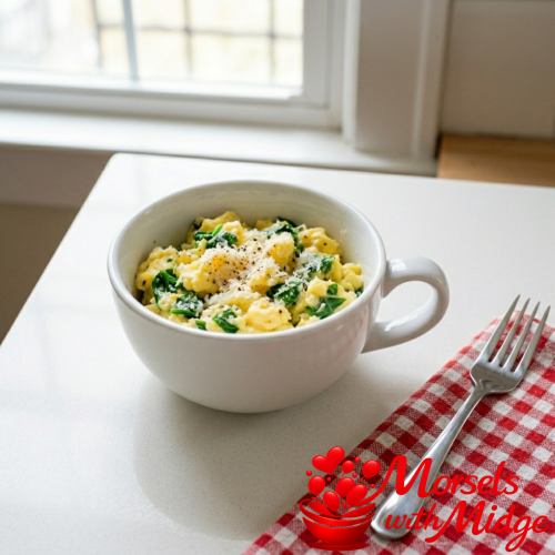 Spinach & Parmesan Egg Mug