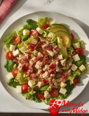High-Protein Turkey & Avocado Club Salad
