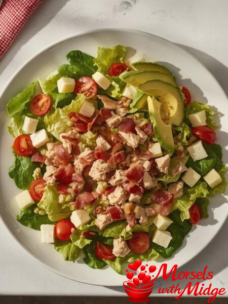 High-Protein Turkey & Avocado Club Salad