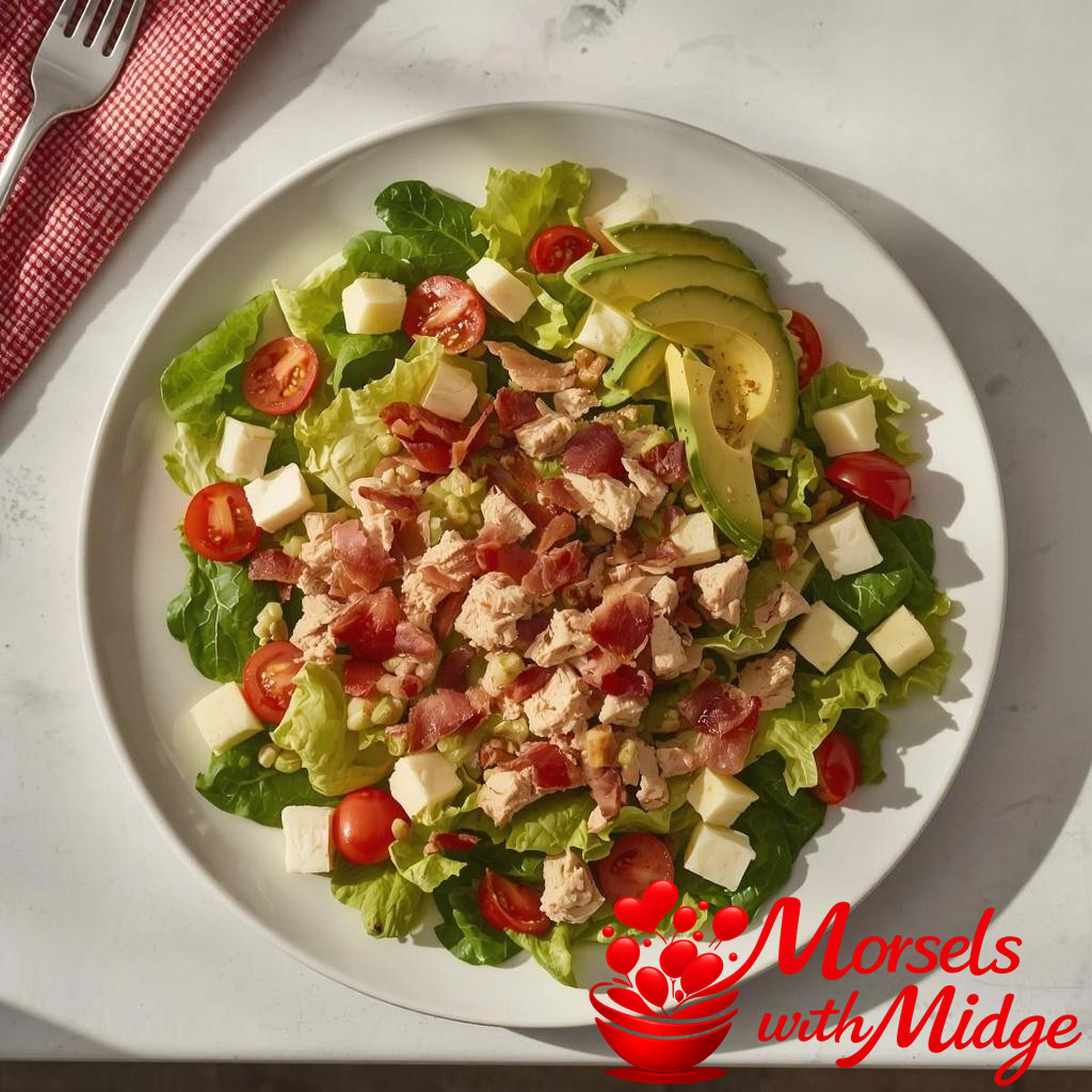 High-Protein Turkey & Avocado Club Salad