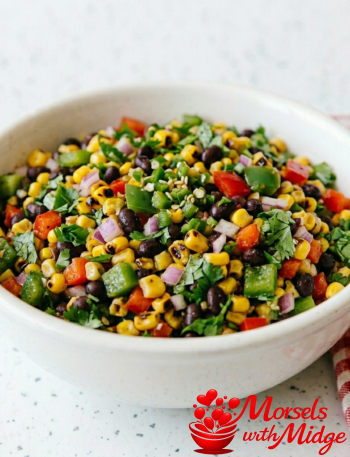 Fire Roasted Corn and Black Bean Salad