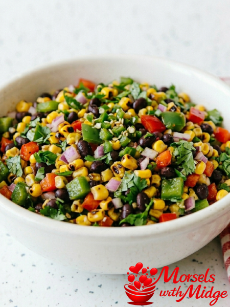 Fire Roasted Corn and Black Bean Salad
