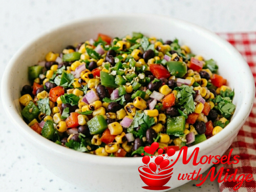 Fire Roasted Corn and Black Bean Salad