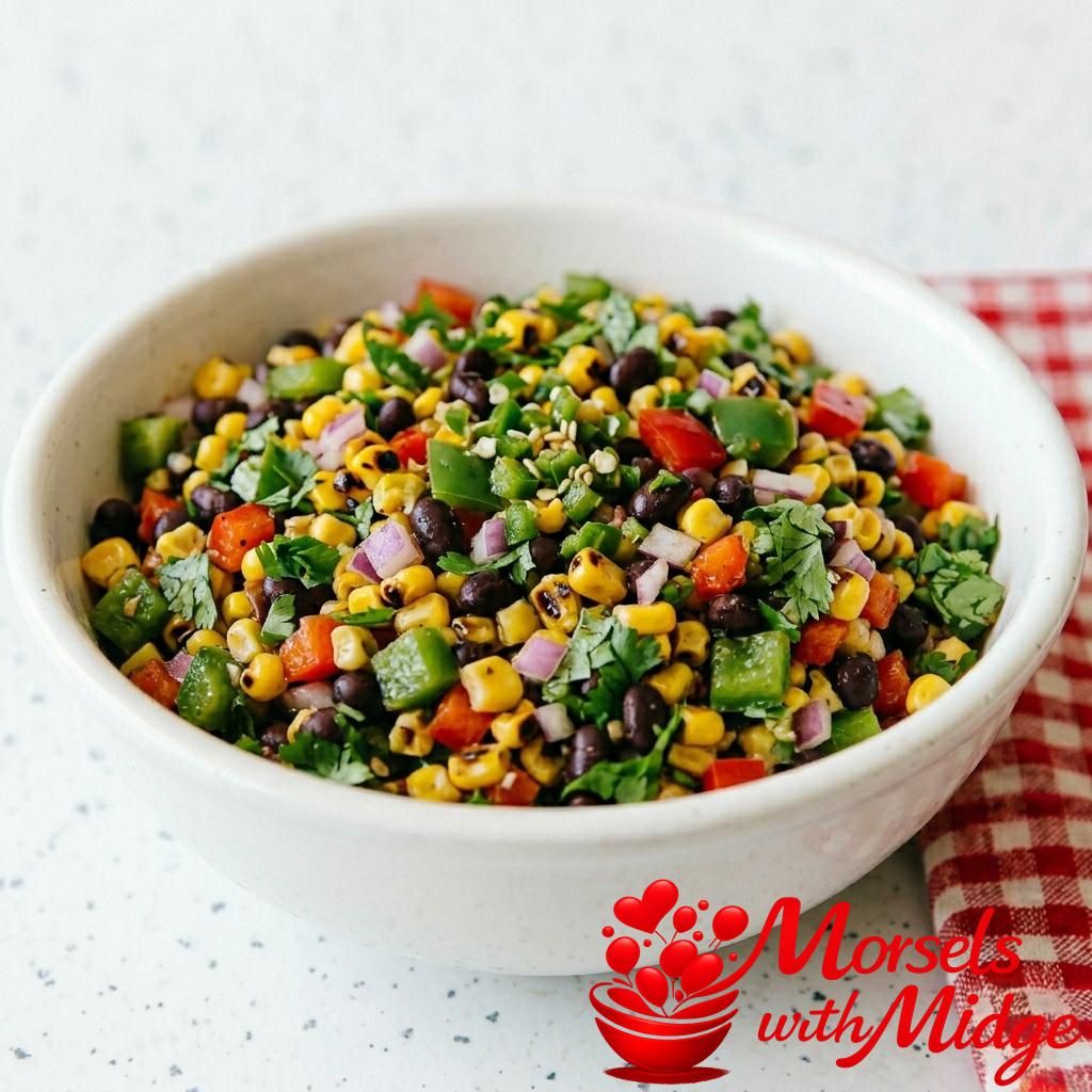 Fire Roasted Corn and Black Bean Salad